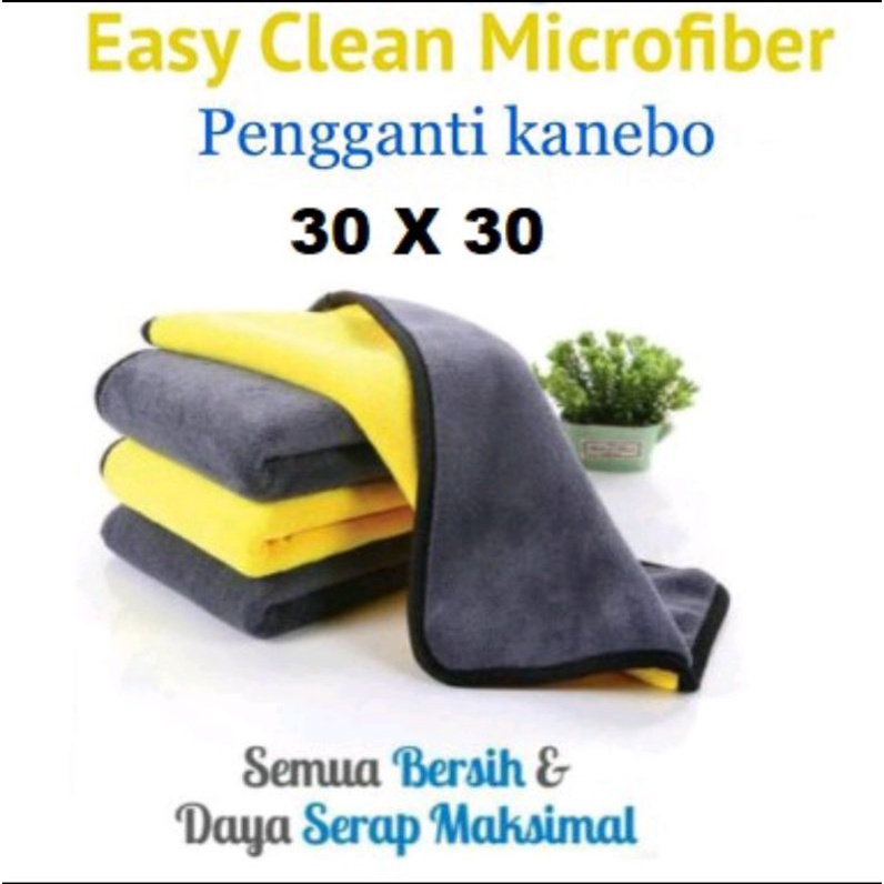 Kain Lap Microfiber Motor Dan Mobil Super Halus Di Dua sisi Daya serap maksimal Multiguna Fazzio Vario Pcx Nmax Aerox Adv150 DLL