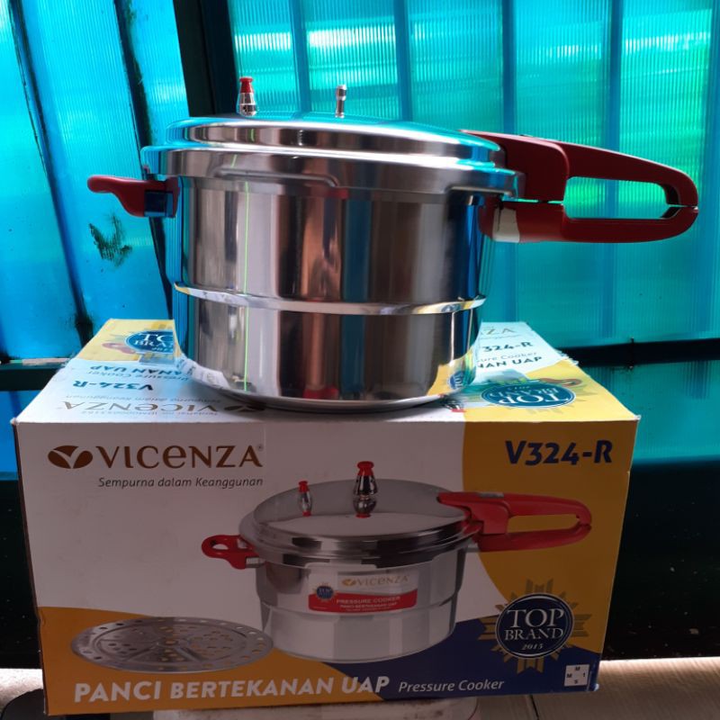 Presto 8 liter gagang Merah Vicenza V324-R