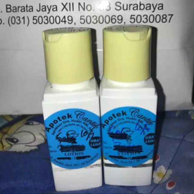 Lotion II, III dan Lotion Leher Cantik Baratajaya