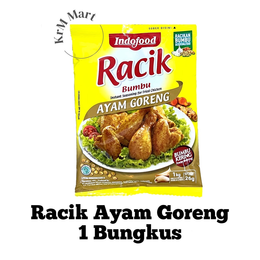

Racik Ayam Goreng 1 bungkus pcs