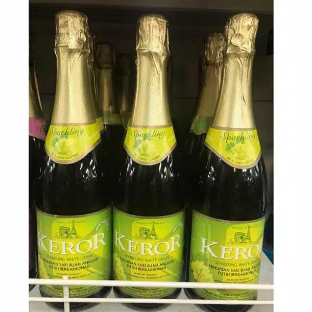 

[KODE Z60UP] Keror Sparkling Wine Non Alkohol Red Grape Peach Apple Juice