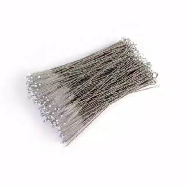 homimart I Sikat Sedotan - Sikat Pembersih Sedotan / Sikat Sedotan STAINLESS Brush Straw - Terlaris