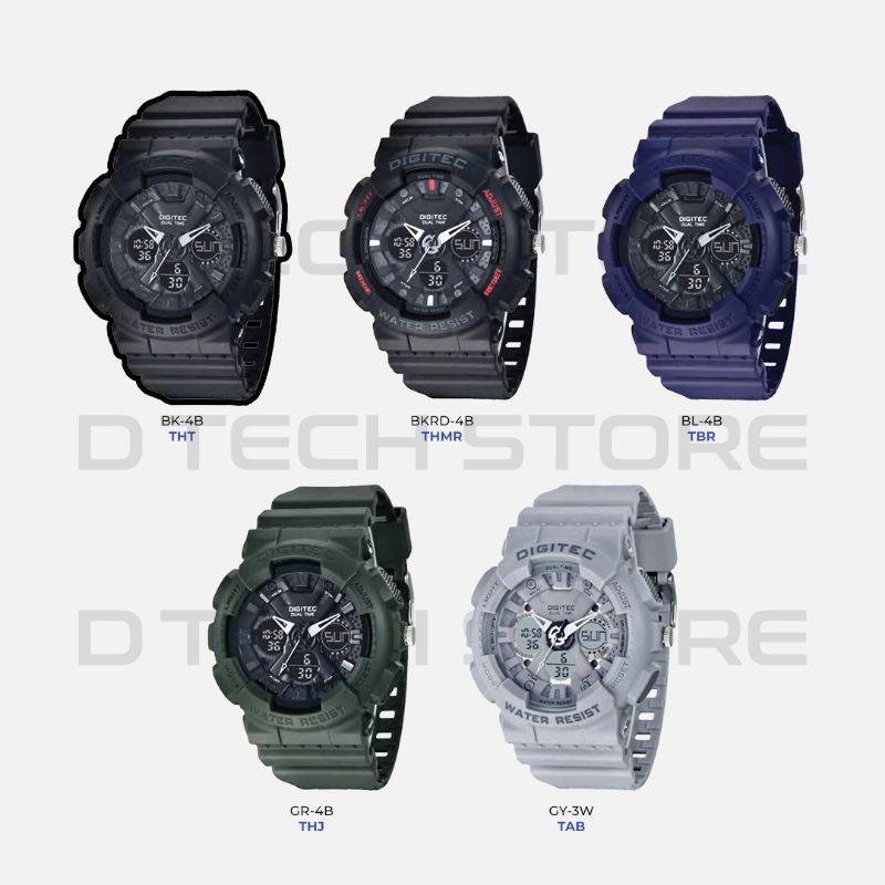 JAM TANGAN PRIA DIGITEC ORIGINAL DA-2032/DG-2032 Jam tangan digitec original 100%