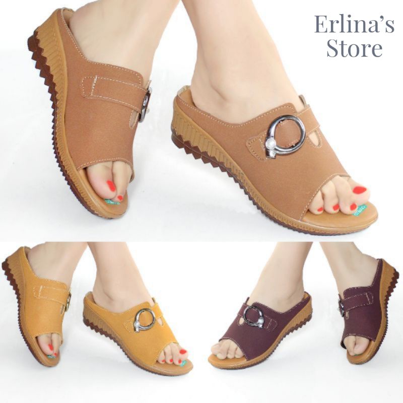 Wedges Wanita Casual Cantik Terbaru - Athena Series