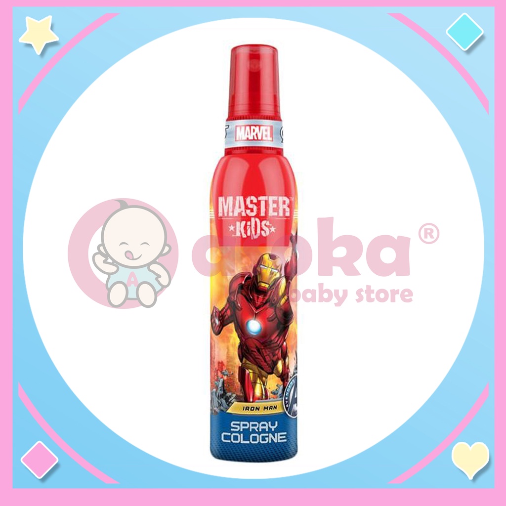 Master Kids Spray Cologne / Parfum Anak Super Hero 100ml ASOKA