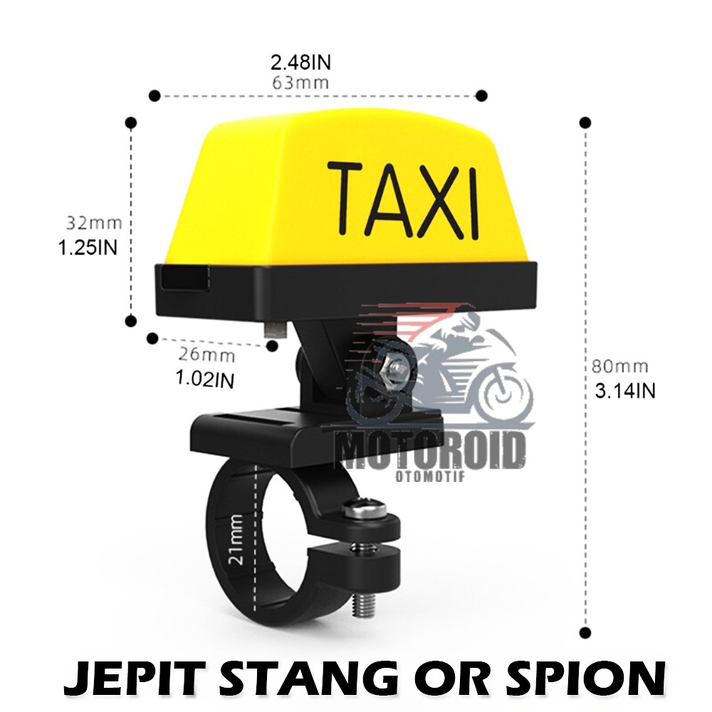 LAMPU SPION TAXI 4694 4693  EASY TO INSTALATION ON STANG KEDIP LAMP MOTOR