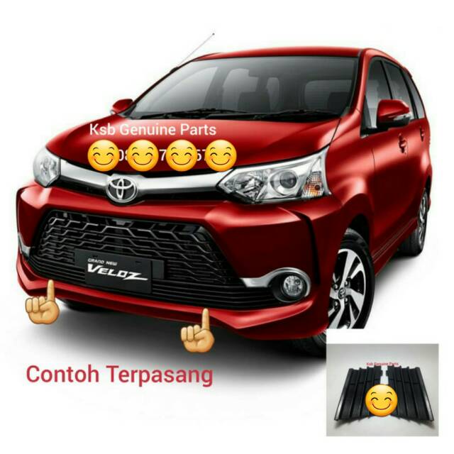 Tutup Towing Cover Derek Kisi Bemper Depan Grand New Avanza Veloz RH Atau LH