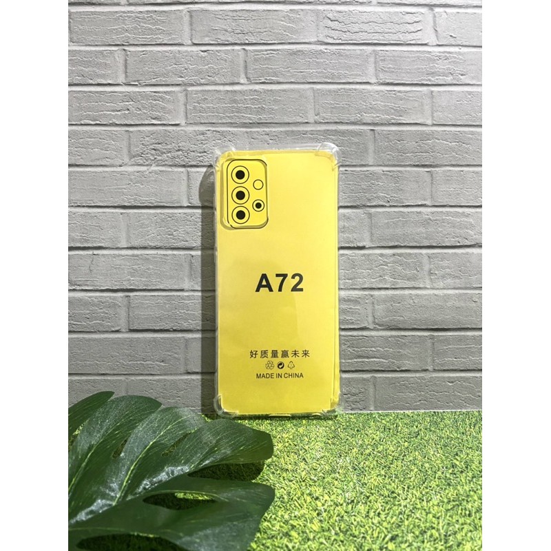 SAMSUNG A52 4G / A72 4G Anticrack Softcase / Anti crack Bening silikon Tpu