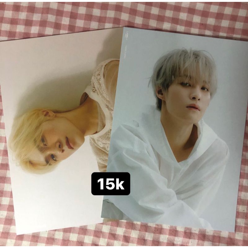 WTS A4 POSTER SEASON GREETING NCT WAYV 2021 HENDERY YANGYANG