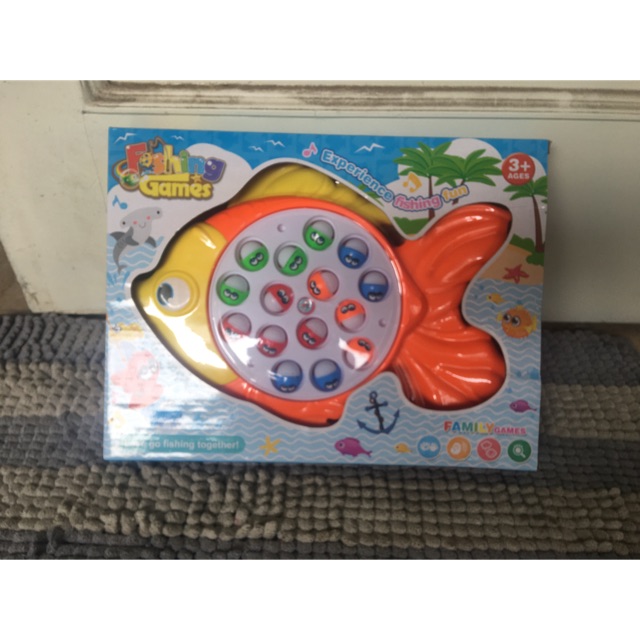 Mainan pancing ikan fishing game dus