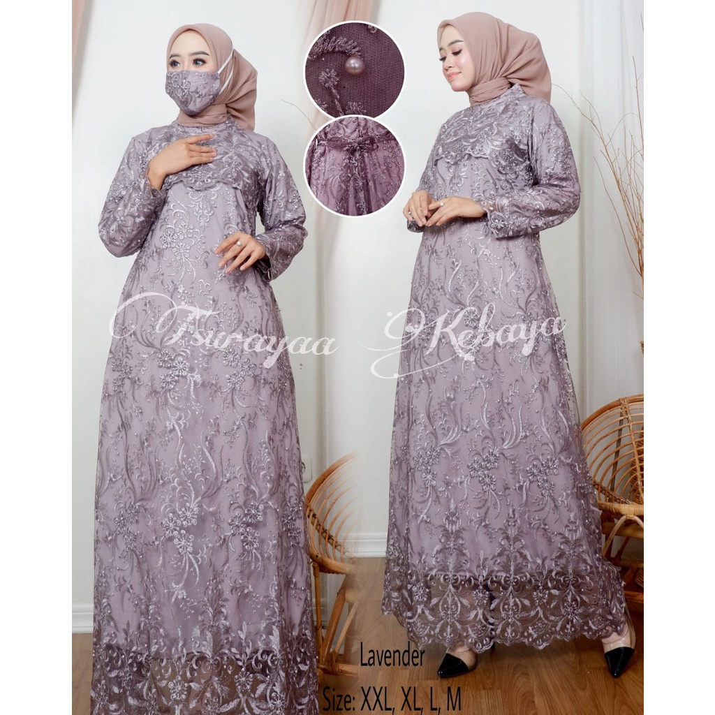 launching gamis ratu by tsurayaa terbaru/gamis Tulle gamis modern gamis murah gamis wisuda gamis pes