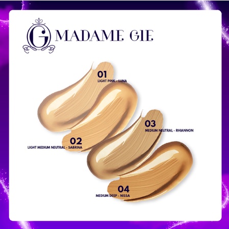 Madame Gie Magic Mini BB Cushion SPF 35 PA++ | Dewy Finish Foundation