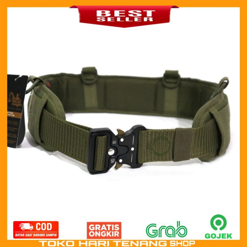 WARBELT / GESPER COBRA NILON / PAKET WARBELT HIJAU