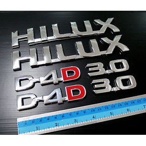 Stiker Emblem Logo TOYOTA hilux D4D VVTI Untuk Mobil