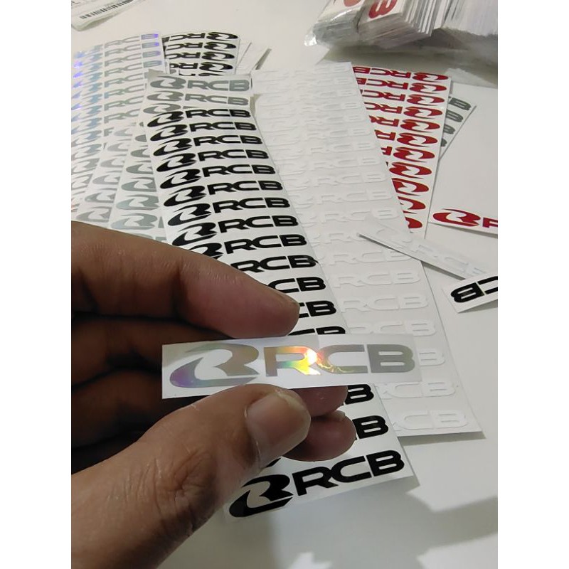 STICKER RCB CUTTING