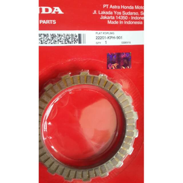 Plat kopling karisma