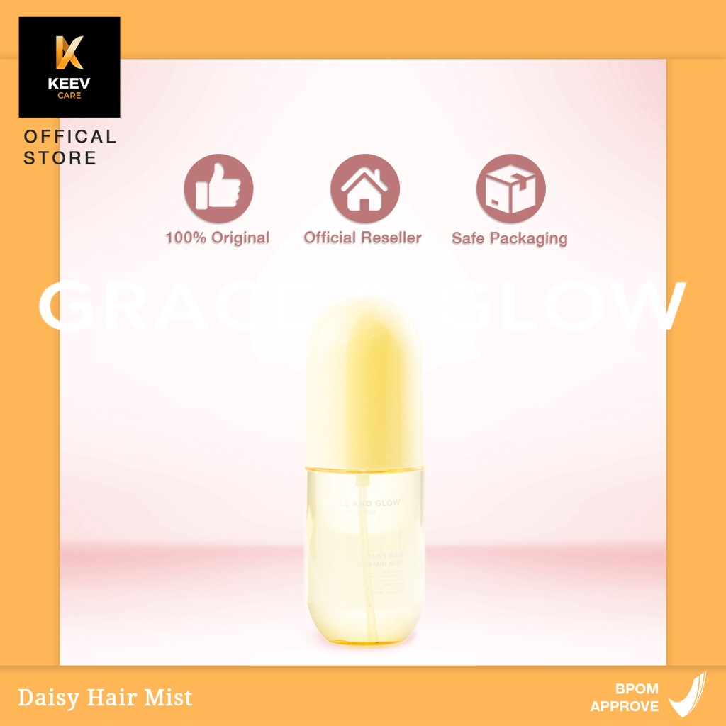 Jual Grace and Glow Daisy Hair Mist Vitamin 100ml / Parfum Rambut