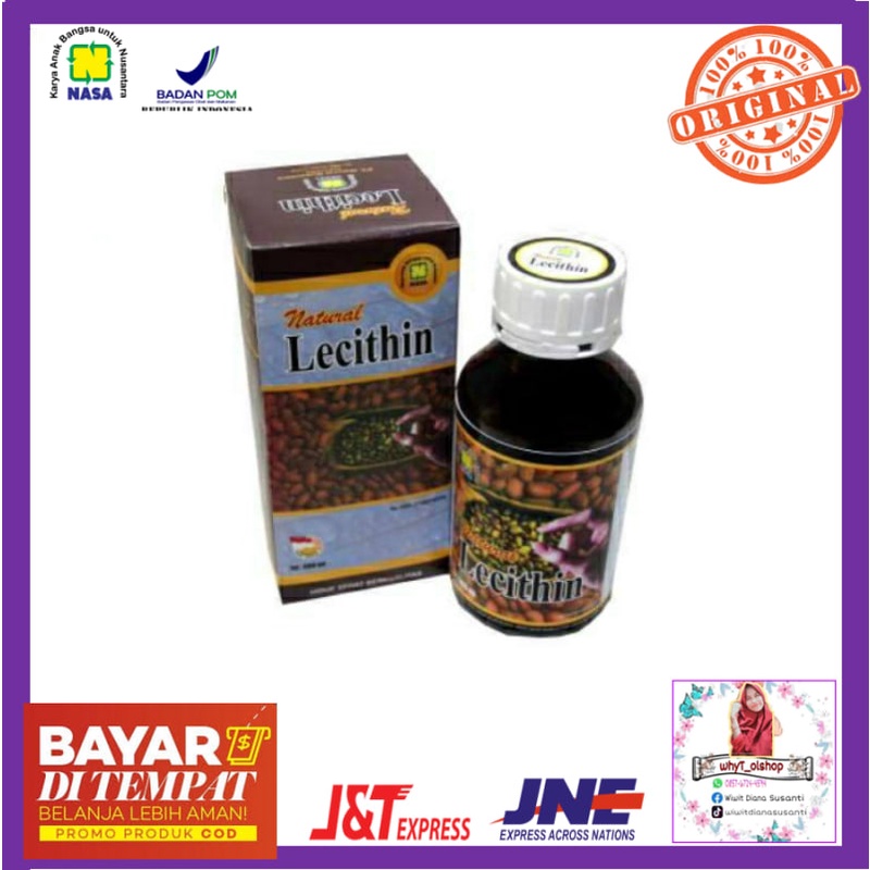 Promo Lecithin Original Nasa 500 ML - Suplemen Perawatan Tubuh Dan Kulit whyT_olshop