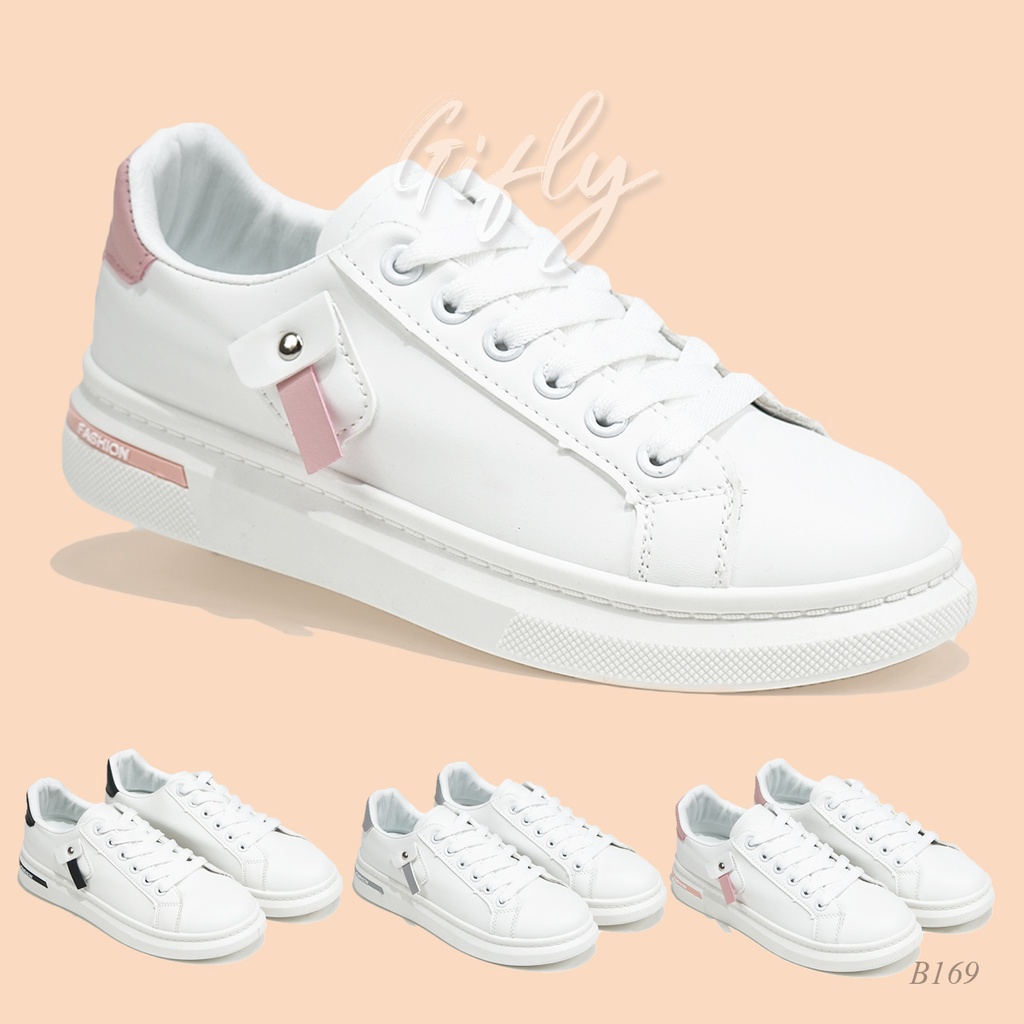 Sepatu Sneakers Wanita Korea Gifly DuSik Shoes B169