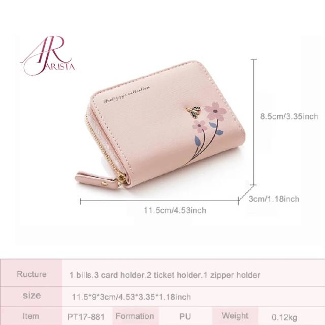 DOMPET MINI - DOMPET KECIL WANITA KOIN MINI BEES - dompet lipat wanita KOREAN FASHION WALLET