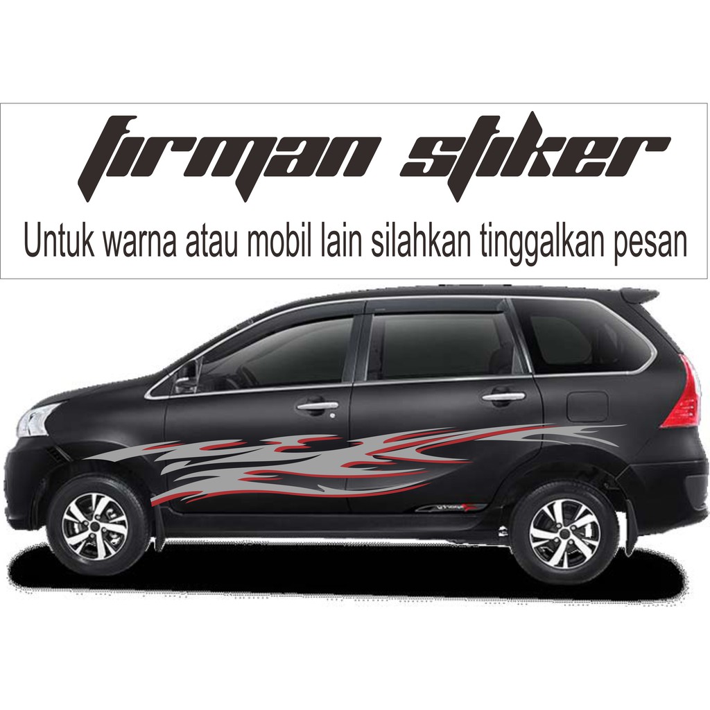 25+ Trend Terbaru Stiker Mobil Avanza Warna Hitam