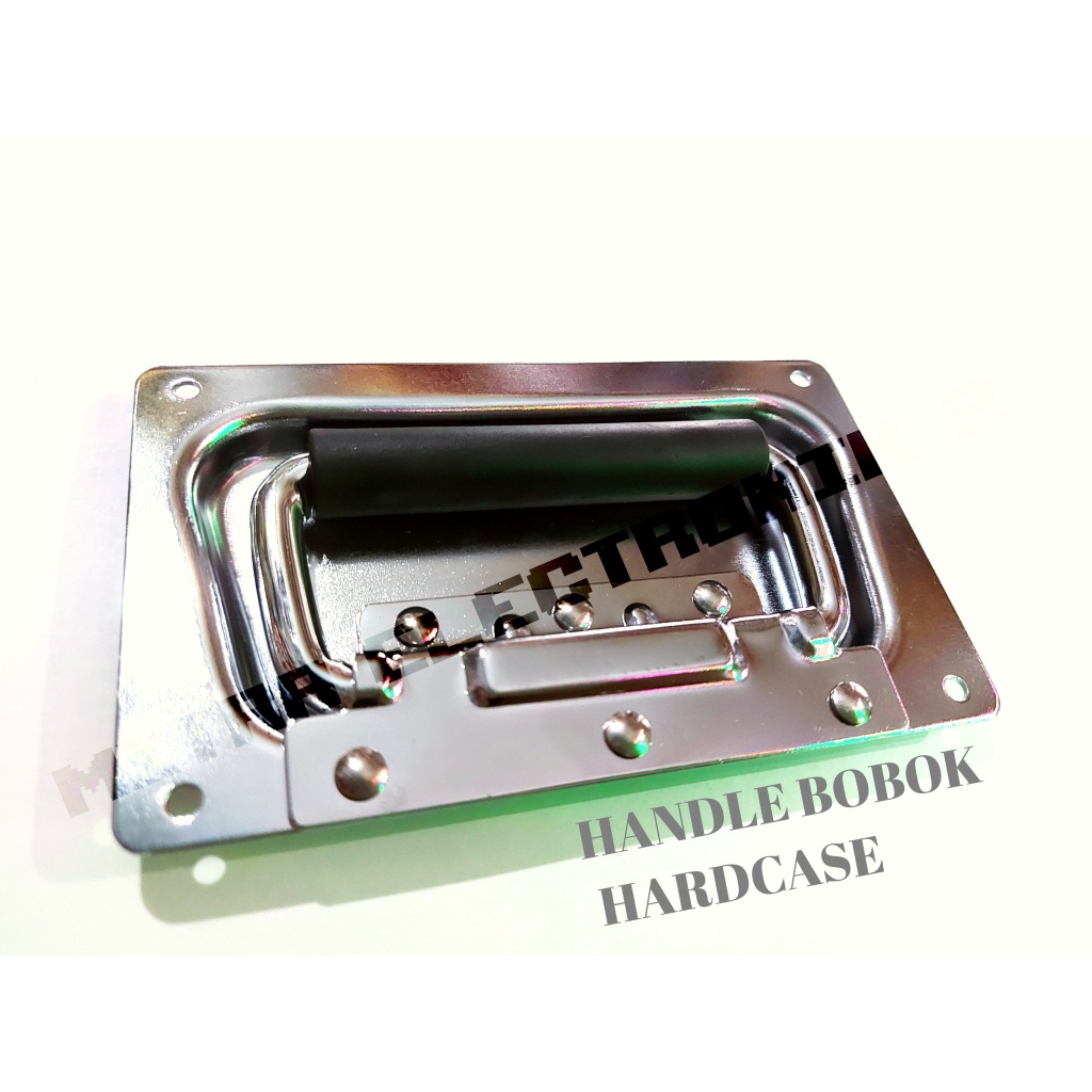 HANDLE BOBOK HARDCASE BESI IMPORT CROME / HENDEL BOX HARDCASE POWER AMPLIFIER/HANLE BOX BESI HARDCASE PEGANGAN BESI