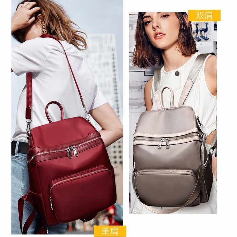 Tas Ransel RUBI Wanita Import Korean Style / Tas Punggung / Backpack Fashion Tas Sekolah Main Kuliah