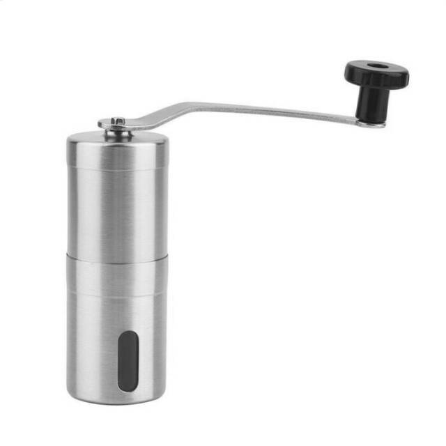 Mini Coffee Grinder Stainless Portable/ Grinder Kopi Mini Ceramic Burr/ Penggiling Kopi Manual