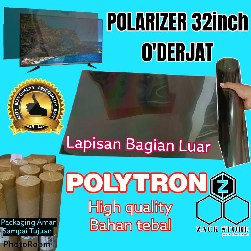 Polaris TV LED Polytron 32 INC 0 DERAJAT LAPISAN BAGIAN LUAR TV Polaris TV LCD LED POLYTRON 32 IN