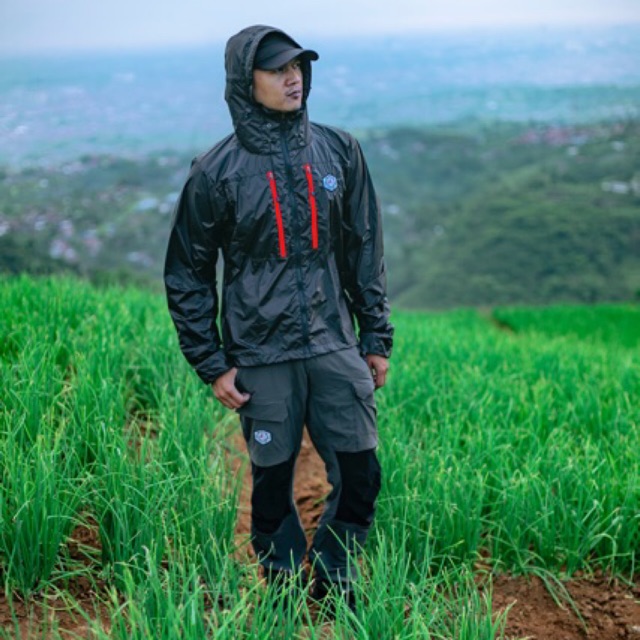 Jaket Wind Brake Jaket Wind Block Jaket Lipat Merk Indonesian Adventure