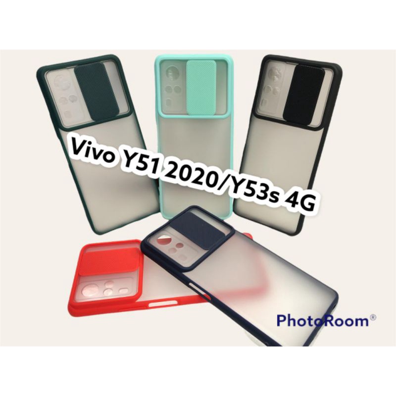 0SOFT CASE DOVE SLIDING KAMERA VIVO Y51 2020 case sliding tutup buka kamera