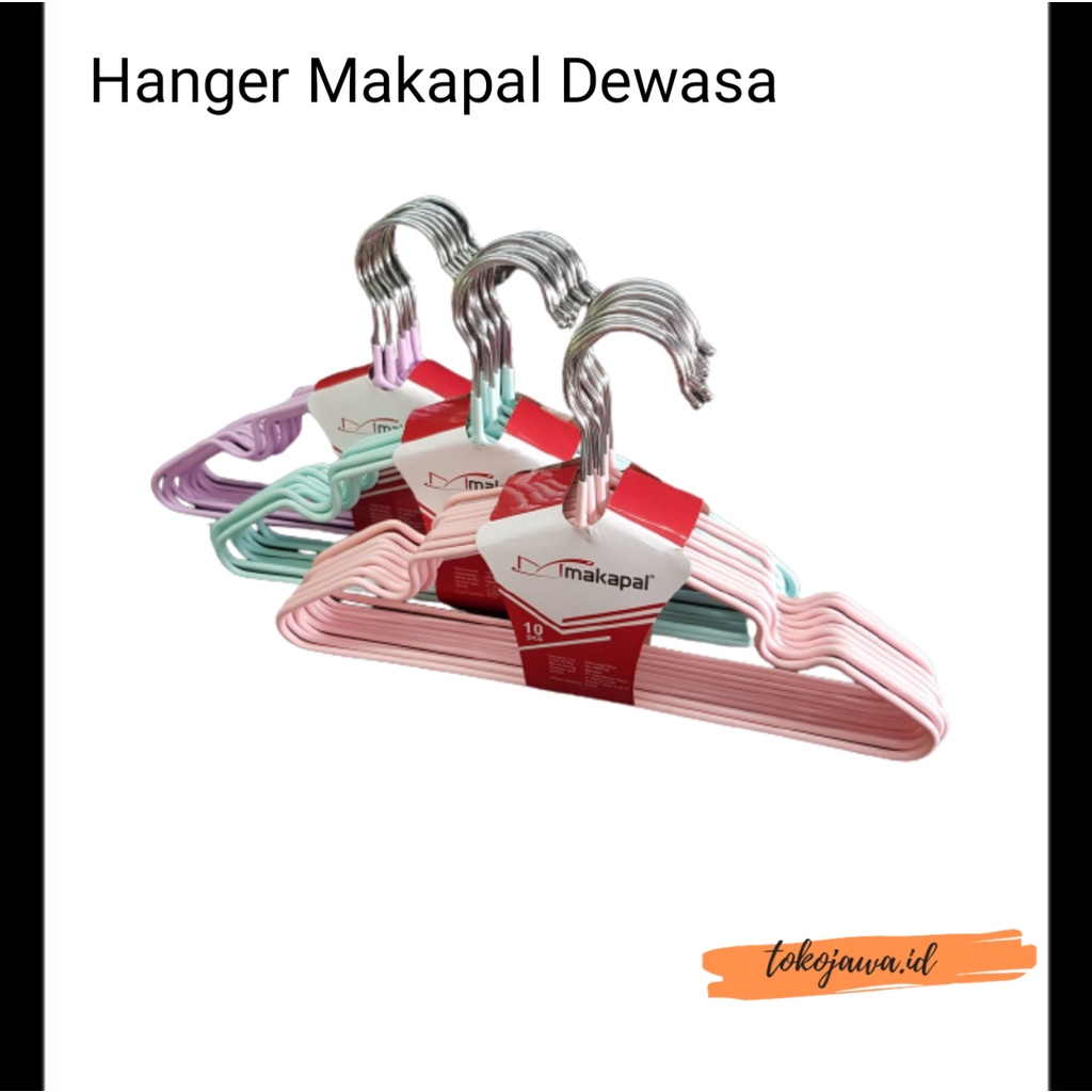 Hanger Stainless Makapal Dewasa