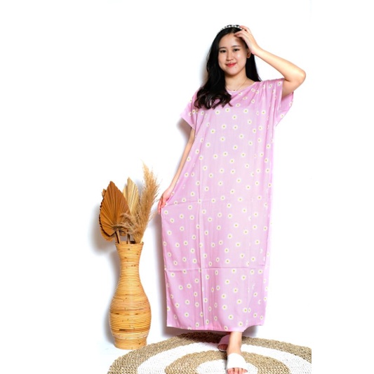 daster bali habel verell panjang semata kaki rayon premium baju tidur murah-K8