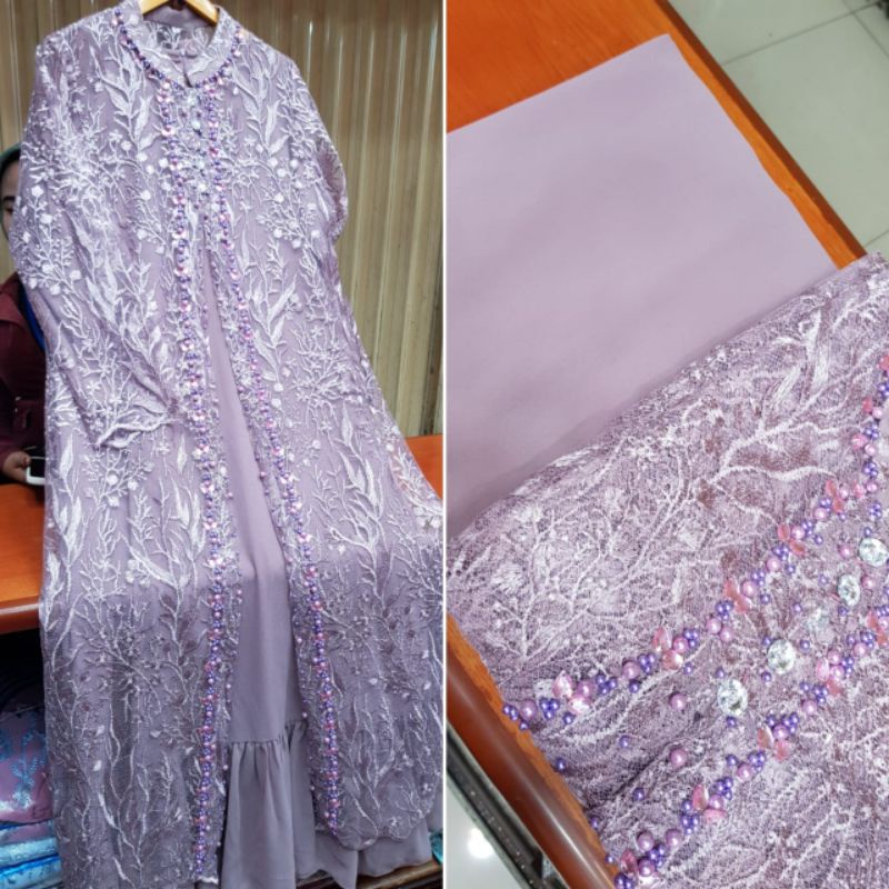 gamis brokat mewah