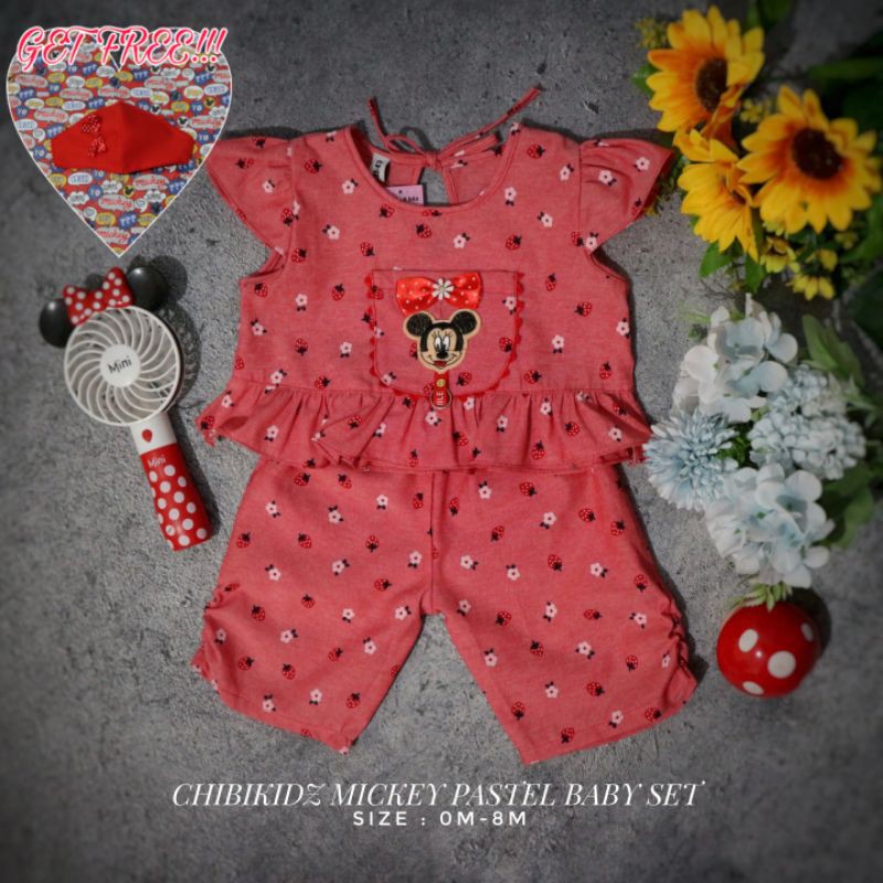 CHIBIKIDZ MICKEY BABY SET (0-8M)