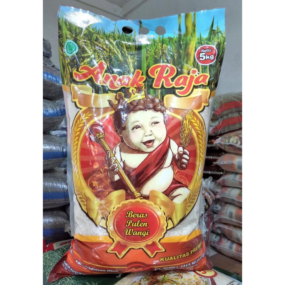 

Ready Stok Beras Anak Raja 5 Kg Pulen dan Wangi Terlaris