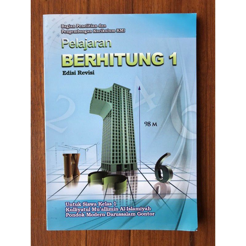 buku pelajaran berhitung 1 KMI GONTOR