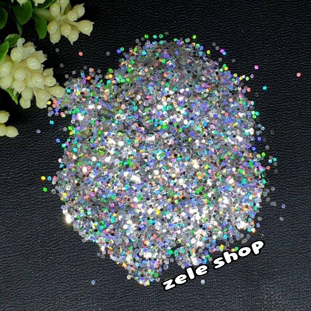 Glitter Hexagonal Gold &amp; Silver 25gram