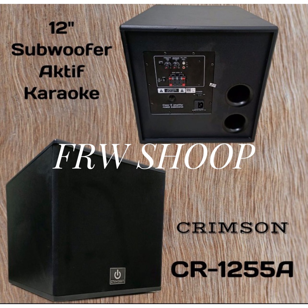 SUBWOFER AKTIF CRIMSON CR 1255 / CRIMSON CR1255 SUB