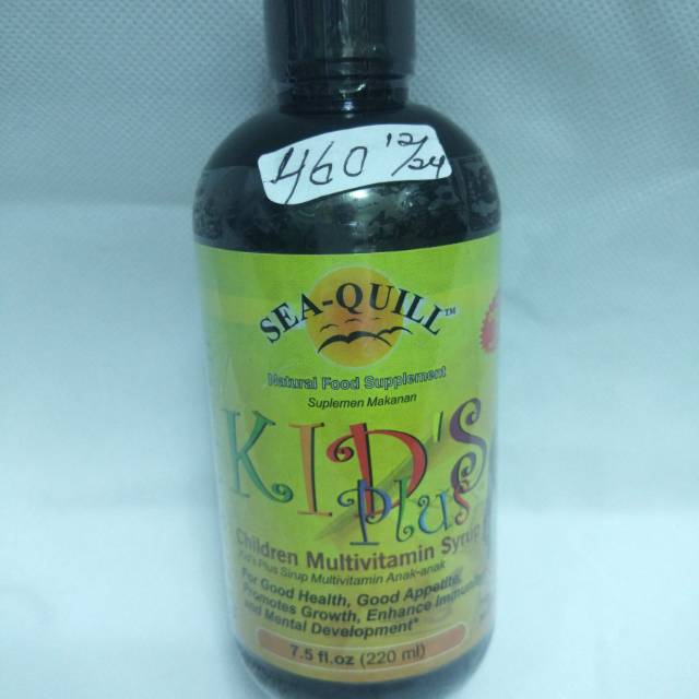 sea-quill kids plus multivitamin anak