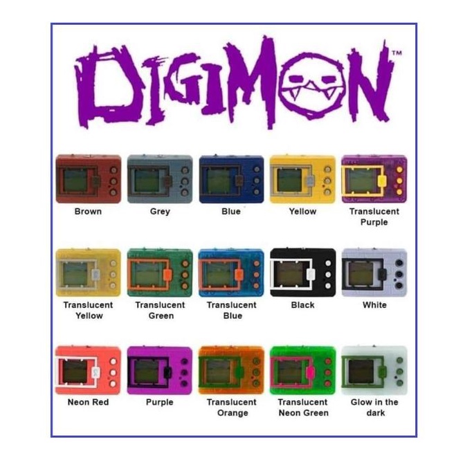 Termurah Digimon Digivice Virtual Pet Monster Tamagotchi Bandai Figure Vpet Toy