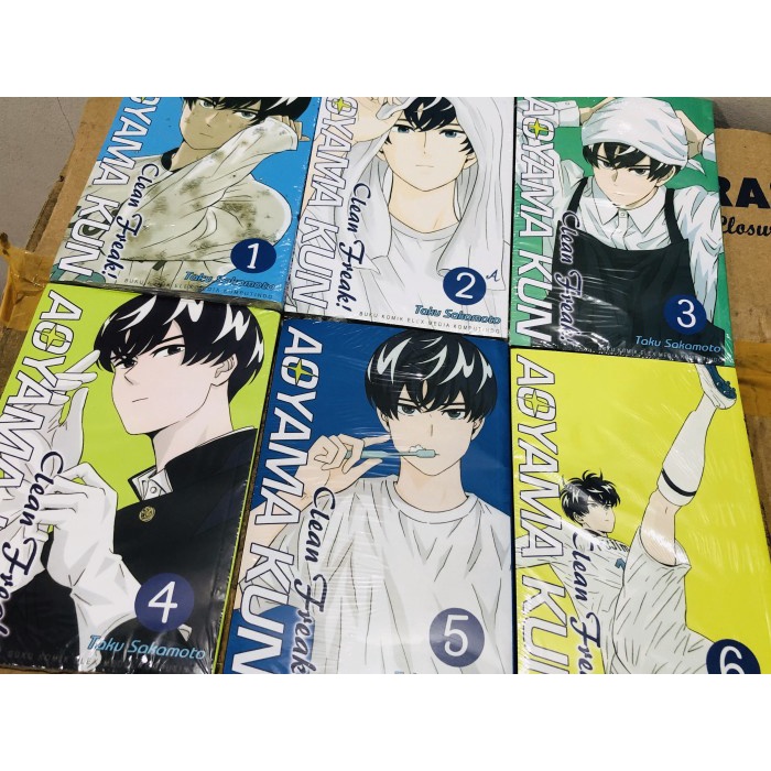 Paket Buku komik aoyama kun set