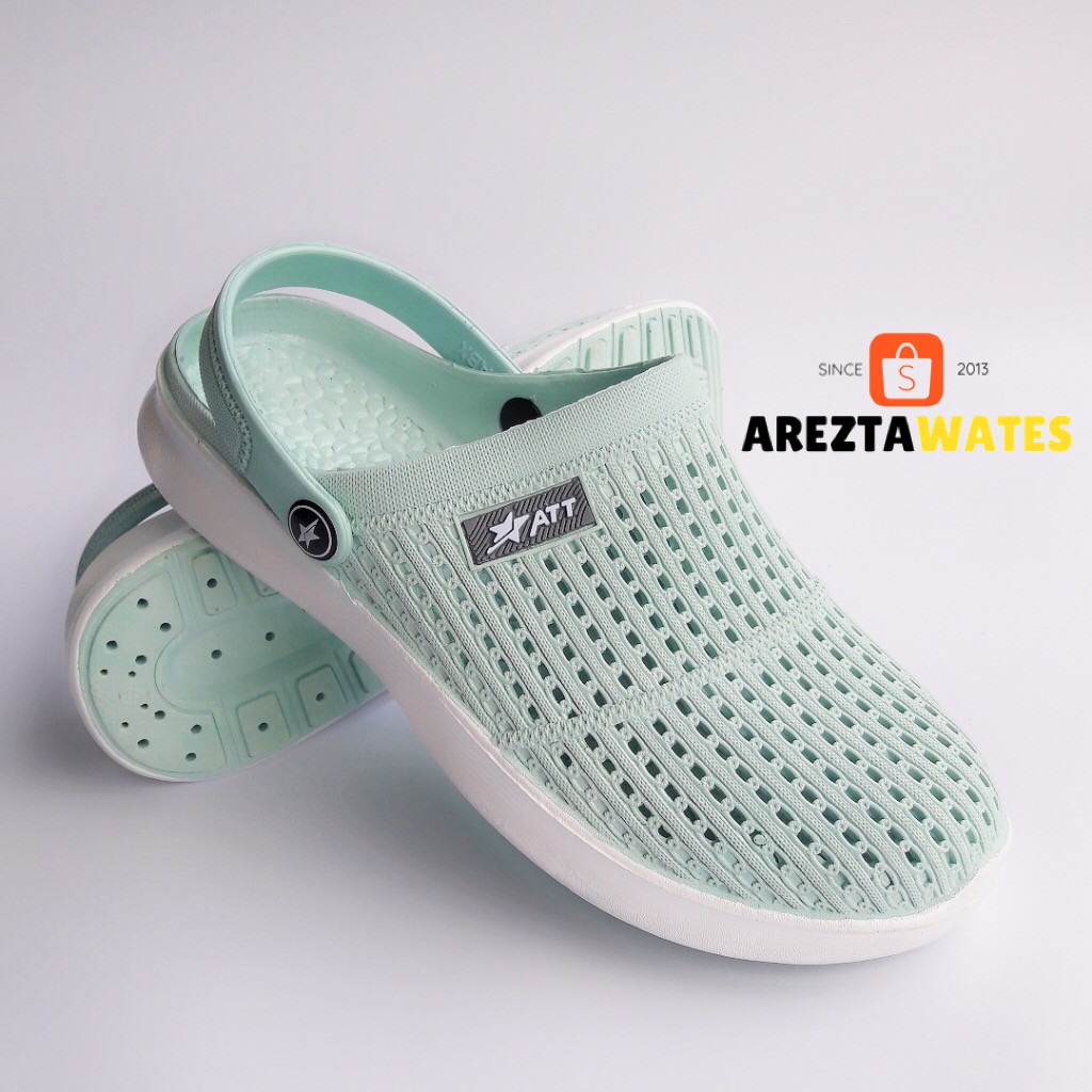 Sandal selop slip on wanita karet ATT MSW 562