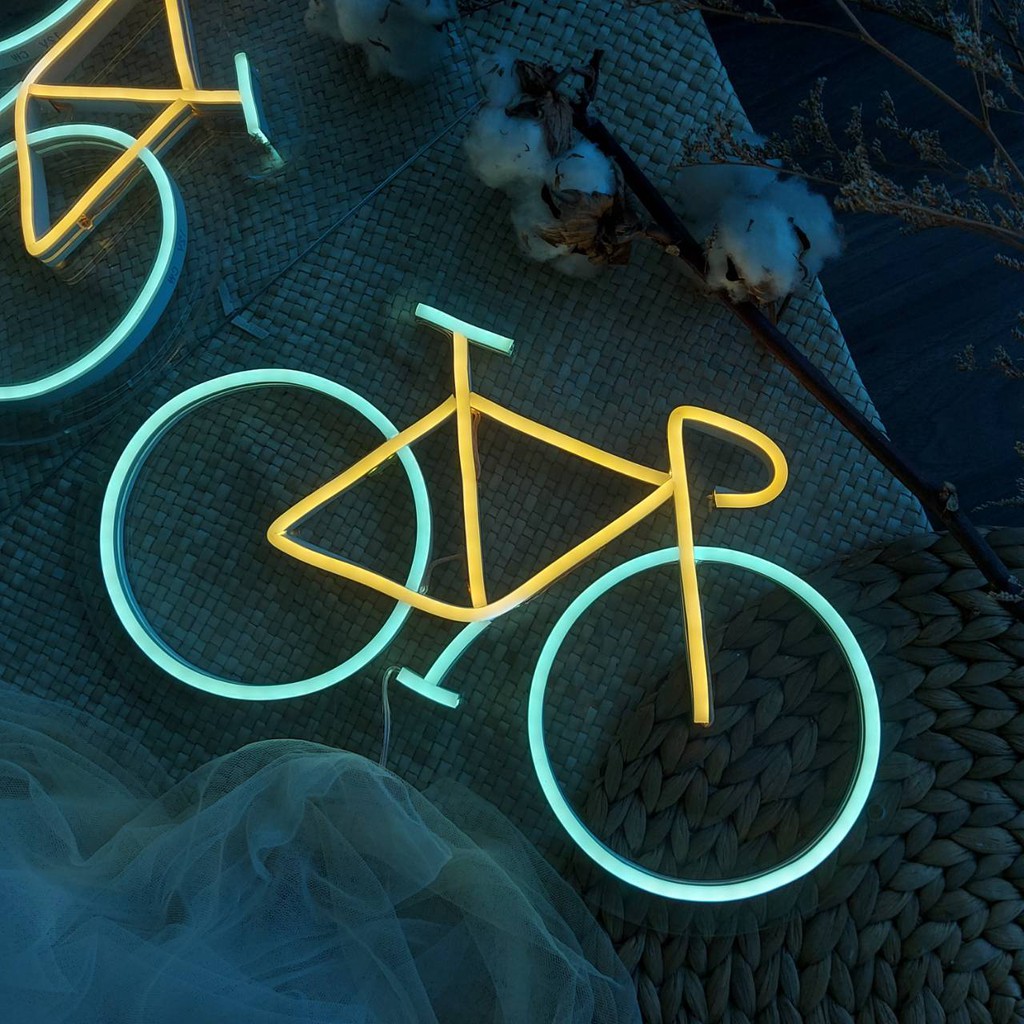 NEON LED GAMBAR SEPEDA / NEON BROMPTON/ NEON GAMBAR BROMPTON / LAMPU SEPEDA / LAMPU BROMPTON