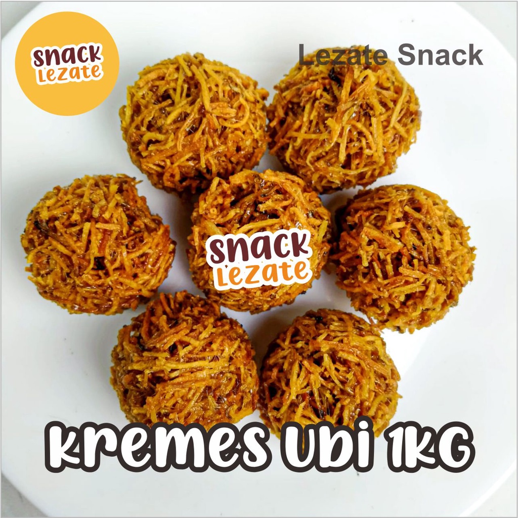 Maem_Yummy Grubi Kremes 1 Kg Manis / Kremes Ubi Jalar Gula Merah Manis Kiloan Khas Cilembu Grubi