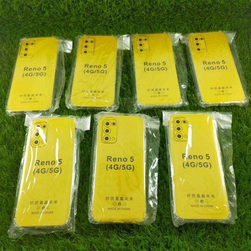 Anti Crack Oppo Reno 5 5G 6.43 inch Soft Case Anti Shock Jelly Tahan Benturan