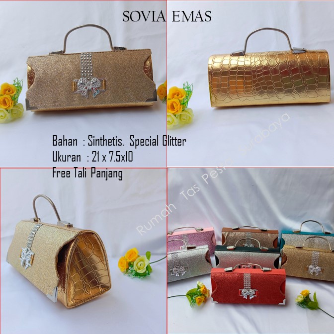 Tas Pesta,Tas Kecil,Tas Imut,SOVIA EMAS