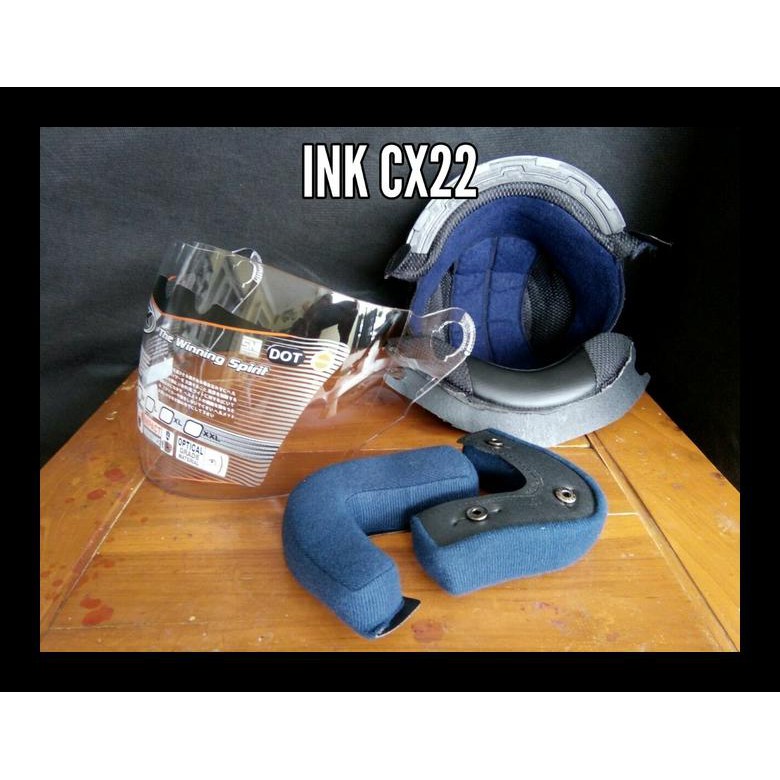 | Busa Helm + Kaca Helm Ink Cx22, Cx 22 Original |