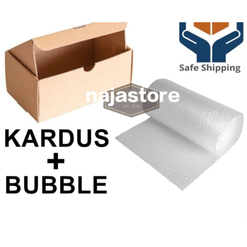 

EXTRA KARDUS dan BUBBLE WRAP