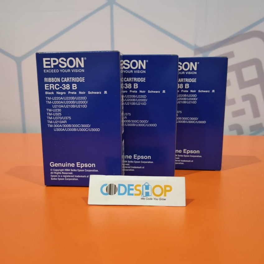 PITA ATAU RIBBON ORI CARTRIDGE EPSON  ERC 38 TERMURAH